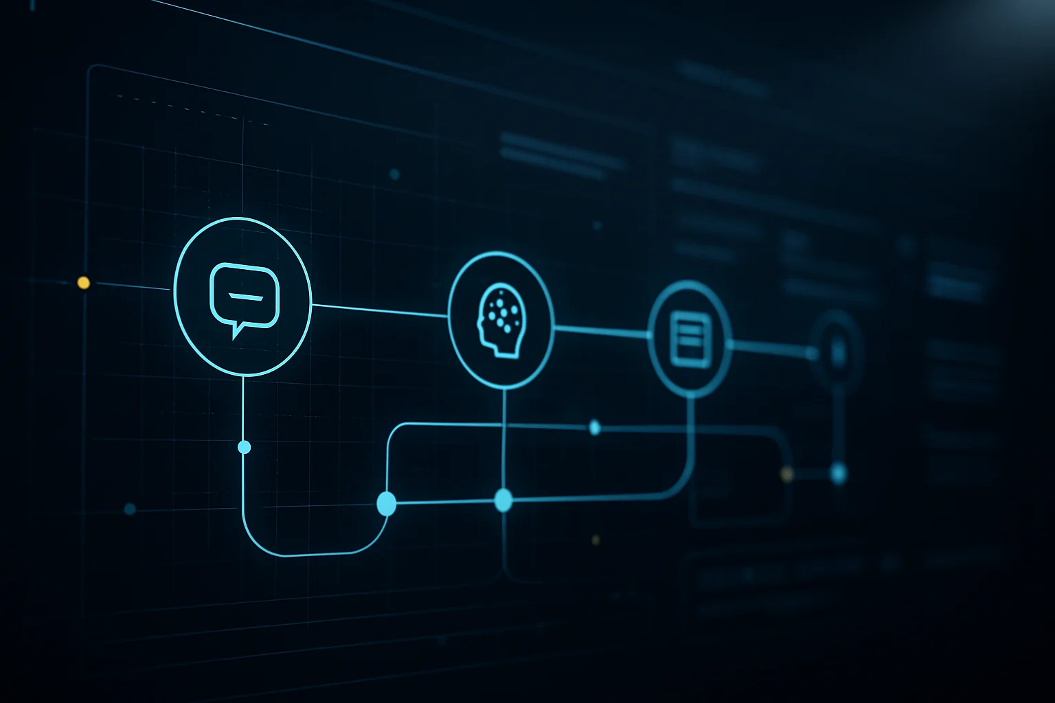 Visualisation éditoriale d’un audit de chatbots et de contenus générés par IA exposés aux utilisateurs européens
