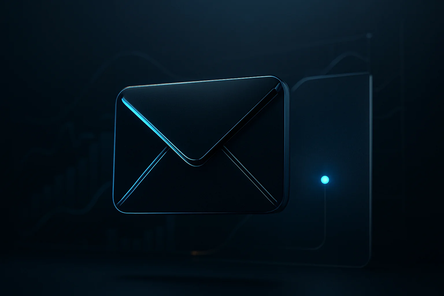Illustration d'un e-mail et de son pixel de suivi confronté au consentement, avec des indicateurs CRM en arrière-plan.